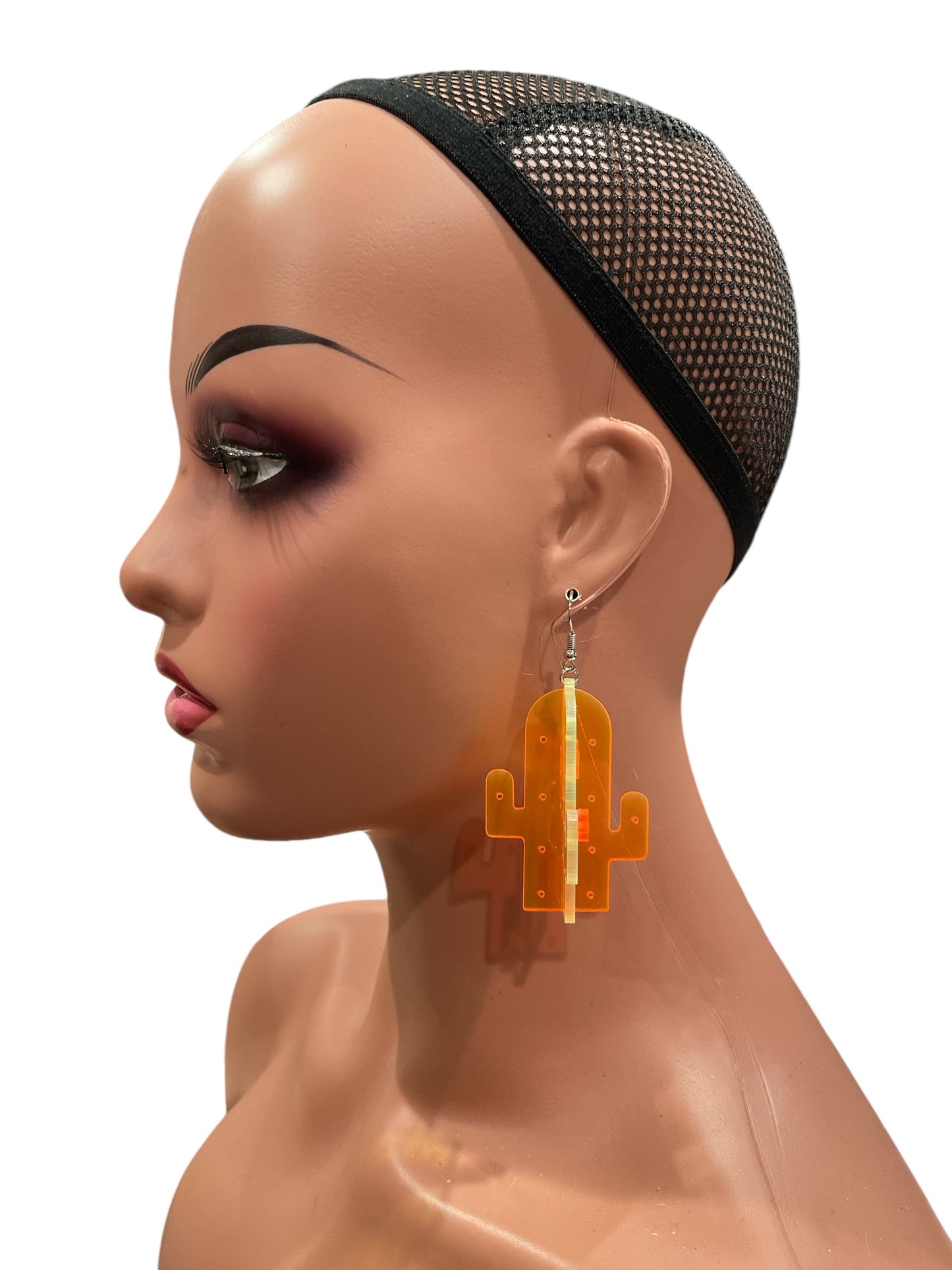 Neon Cacti Earrings (Cactus)