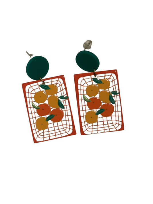 Basket of Citrus Earrings