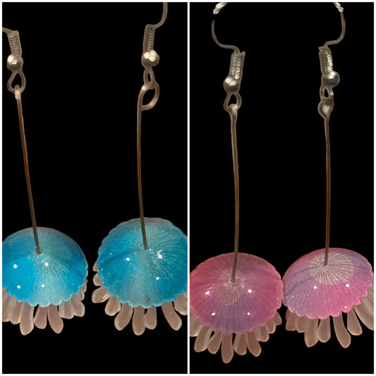 Delicate Jellyfish Earrings