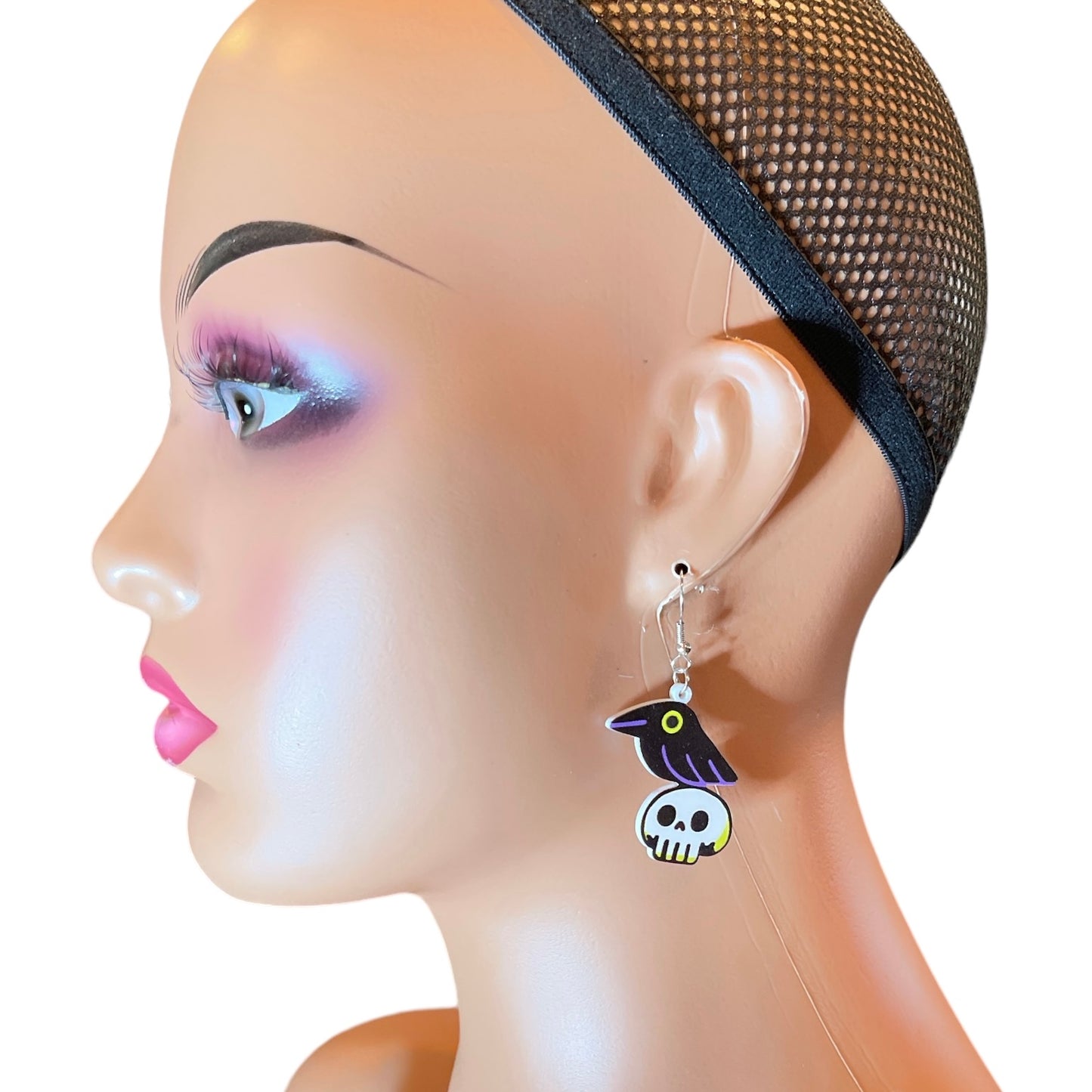 Skull & Crow Earrings